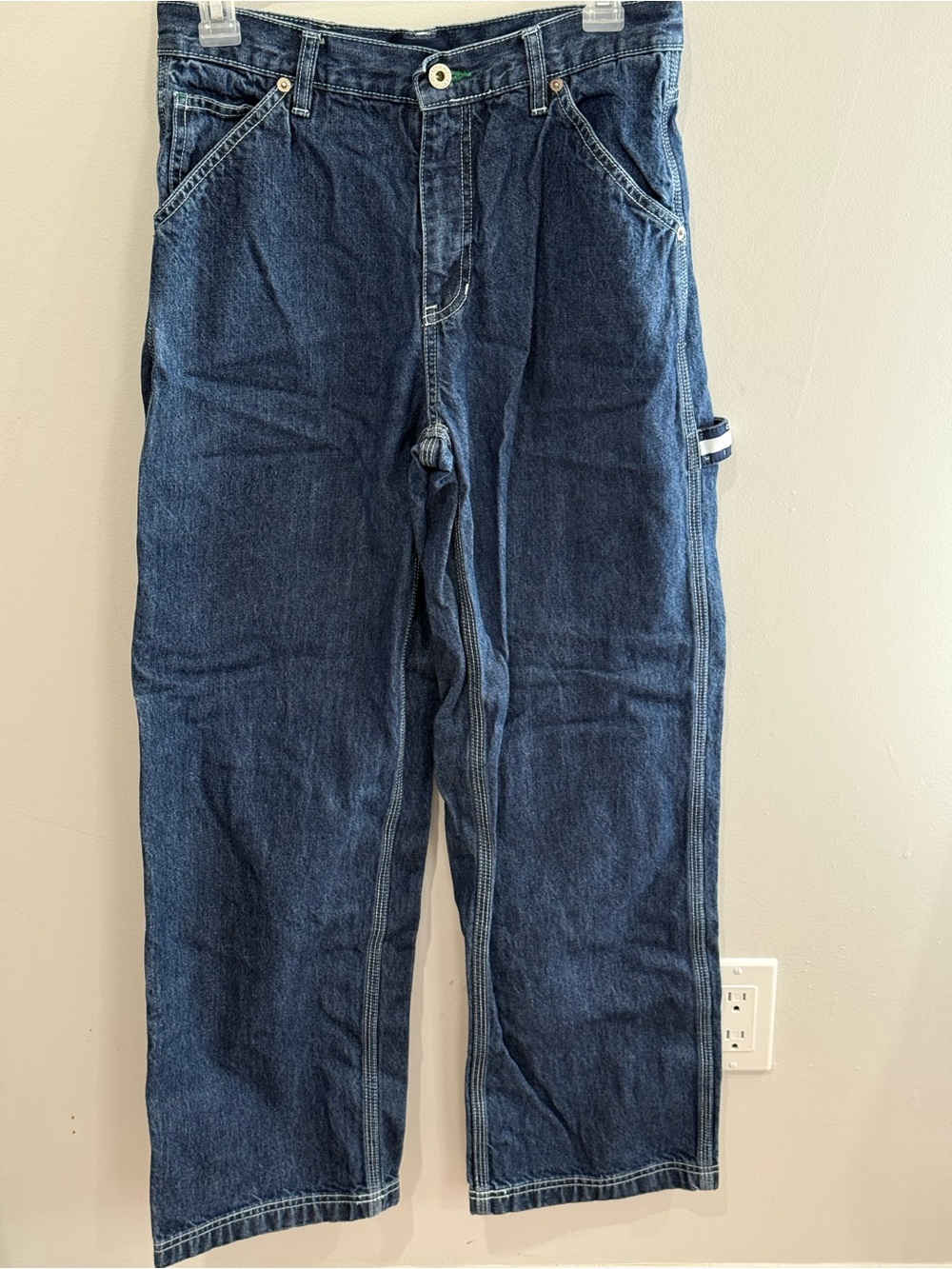 Tommy Hilfiger Tommy Jeans 7 Dark Blue Denim Carpenter Jeans 488